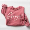 1-25.jpeg Personalized Gigi Est Sweatshirt, Mother's Day Gift, Grandma Sweatshirt, Gift for Grandmother, Nana Sweatshirt, Grammy Mimi Nonny Sweatshirt