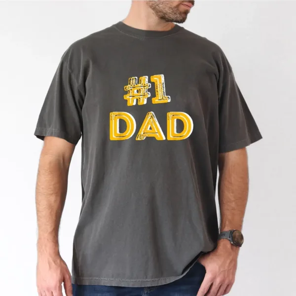 1-Dad-Number-One-Fathers-Day-Gift-Family-Man-Best-Dad-Ever-T-Shirt-100-Cotton-Single-Side-Printed-Black-Short-Sleeve-T-shirt-FatherS-Day-Gift-for-Family-Father-Papa-Dad-S-XXXL-3.webp #1 Dad Number One Fathers Day Gift Family Man Best Dad Ever T-Shirt, The Best Father's Day Gift