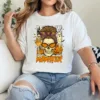 Halloween Vibes Spooky Mom Life Skull Pumpkin Boo Momster T-Shirt - Unisex, Gift for Halloween Day,  Gift for Mama
