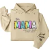 11-1-6.webp This Mama Wears Her Heart on Her Sleeve Hoodie – Cute Mom Hoodie – Mother's Day Gift, Custom Kids' Names Shirt