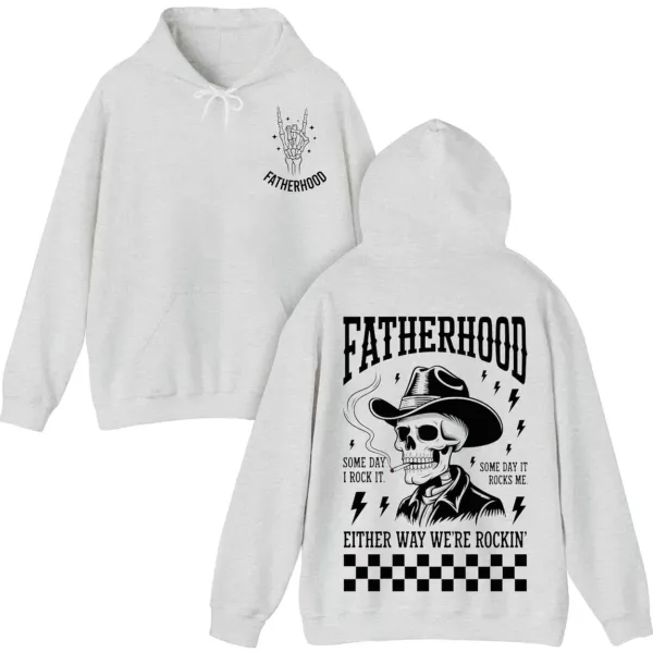 This Some Day I Rock It Skeleton Hoodie, Brings Humor And Style To Every Rocker Dad’s Wardrobe – Perfect For Father’s Day