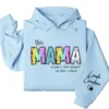 11-3-6.webp This Mama Wears Her Heart on Her Sleeve Hoodie – Cute Mom Hoodie – Mother's Day Gift, Custom Kids' Names Shirt
