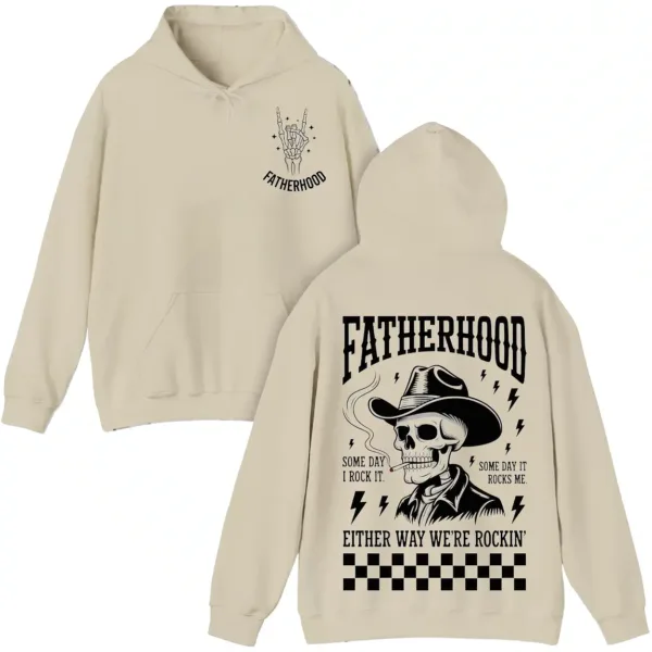 This Some Day I Rock It Skeleton Hoodie, Brings Humor And Style To Every Rocker Dad’s Wardrobe – Perfect For Father’s Day