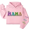 12-10.webp This Mama Wears Her Heart on Her Sleeve Hoodie – Custom Hoodie with Kids’ Names, Personalized Mother’s Day Gift for Mom