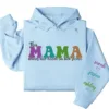 12-7.webp This Mama Wears Her Heart on Her Sleeve Hoodie – Custom Hoodie with Kids’ Names, Personalized Mother’s Day Gift for Mom