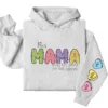 13-1-6.webp This Mama Wears Her Heart on Her Sleeve Hoodie – Custom Hoodie with Kids’ Names, Personalized Mother’s Day Gift for Mama