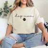 15-1-8.webp Dog Mom T-Shirt – Pet Lover Tee for Women, Cute Fur Mama Shirt, Dog Mom Gift Idea, Casual Outfit for Dog Owners