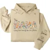 15-4-5.webp This Mama Wears Her Heart on Her Sleeve Hoodie – Floral Mama, Custom Hoodie with Kids’ Names, Personalized Mother’s Day Gift for Mama