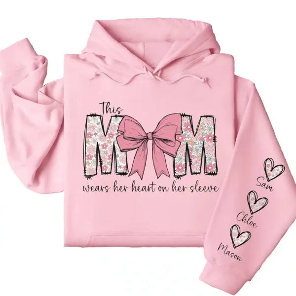 17-1-5.webp This Mom Wears Her Heart on Her Sleeve Hoodie – Custom Mama Shirt with Kids’ Names, Personalized Mother’s Day Gift, Cute Sweatshirt for Mom