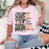 She Is Mom T-Shirt – Retro Christian Mom Shirt with Bible Verse, Blessed Mama Graphic Tee, Faith-Based Mother's Day Gift for Women