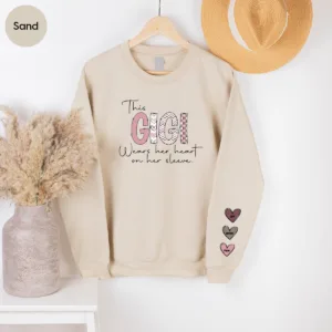 2-18.jpeg Custom Gigi Sweatshirt, Personalized Gigi Gift, Custom Grandma Sweatshirt, Valentine's Day Gifts, Mother's Day Grandma Gift