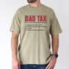 Dad Tax Definition T-Shirt, Dad Tax Funny Tee, The Best Father's Day Gift