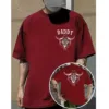 Aztec Boho Bull Skull T-Shirt – Women’s Country Cowgirl Tee – Western Rodeo Graphic, Wallen-Inspired Style, Perfect Cow Skull Shirt