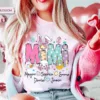 2-9.jpeg Personalized Grandma Easter Shirt - Easter Mimi with Grandkids' Names - Easter Gift for Nana or Mimi