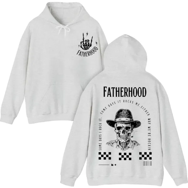 3-1-2.webp Fatherhood Hoodie, Dad, Funny Skeleton Dad Shirt, First Time Dad, Retro Fathers Day Shirt Gift for Husband, Cool Dad Club Hoodie