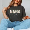 Custom Nana Shirt - Retro Personalized Nana Grandma Outfit - Cool Nana Gift for Her
