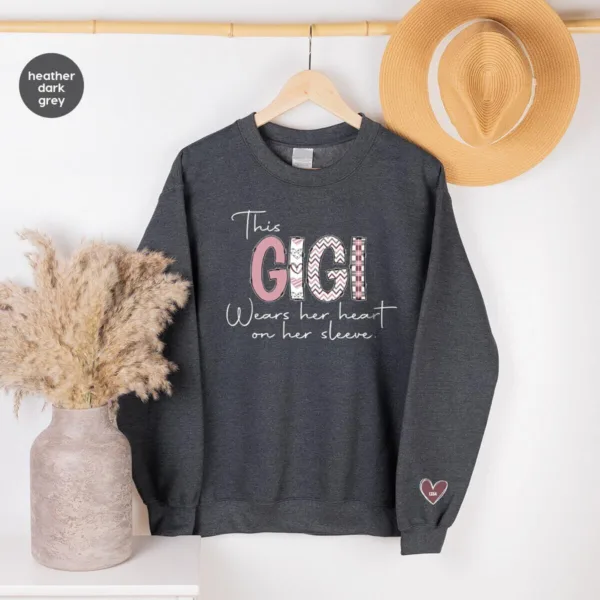 3-14.jpeg Custom Gigi Sweatshirt, Personalized Gigi Gift, Custom Grandma Sweatshirt, Valentine's Day Gifts, Mother's Day Grandma Gift