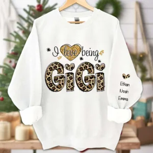3-17-scaled-1.jpeg Personalized I Love Being Gigi Sweatshirt, Custom Names Sweatshirt, Mother's Day Gift