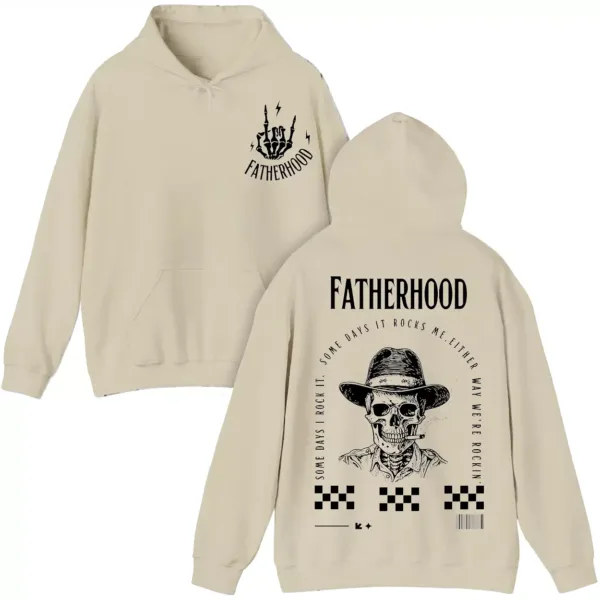 3-4-1.webp Fatherhood Hoodie, Dad, Funny Skeleton Dad Shirt, First Time Dad, Retro Fathers Day Shirt Gift for Husband, Cool Dad Club Hoodie