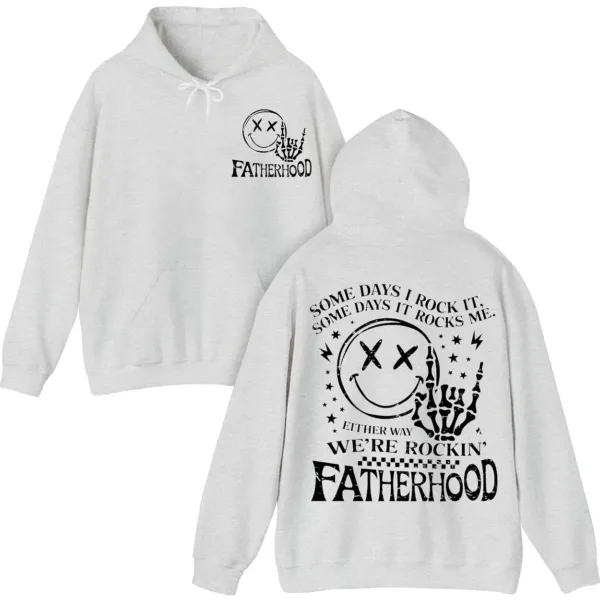 Funny Fatherhood Hoodie – Skull Dad Design for Father’s Day, The Best Father's Day Gift