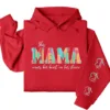 Personalized Mama Hoodie – Custom Mama  with Kids’ Names on Sleeve, Thoughtful Mother’s Day or Birthday Gift Idea