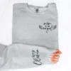 4-1-scaled-1.jpeg Custom Sweatshirt for Mom, Mother's Day Gift for Mama, Mom Of An Angel, Mama Sweatshirt with Kids Name on Sleeve