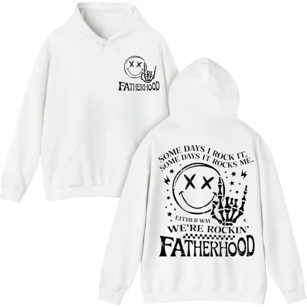 Funny Fatherhood Hoodie – Skull Dad Design for Father’s Day, The Best Father's Day Gift