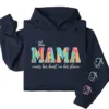 Personalized Mama Hoodie – Custom Mama  with Kids’ Names on Sleeve, Thoughtful Mother’s Day or Birthday Gift Idea