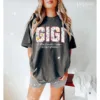 Custom Gigi Shirt - Retro Personalized Gigi Grandma Outfit - Cool Gigi Gift