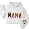 4-2-9.webp Custom This Mama Wears Her Heart On Her Sleeve Hoodie – Personalized Mom Shirt, Mother’s Day Gift for New Moms