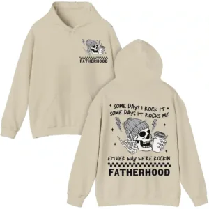 4-4-1-1.webp Fatherhood Sometimes I Rock It, Sometimes It Rocks Me Hoodie, Rocker Dad Gifts, Fathers Day Gift Shirt, Funny Fatherhood Hoodie