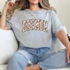 Checkered Dog Mom T-Shirt – Cute Fur Mama Gift for Mother’s Day, Dog Lover Apparel, Dog Mama Tee for Pet Moms