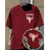 4-4-4.webp Boho Cow Skull Retro Floral T-Shirt – Western Cowgirl Country Tee – Bull Skull Graphic – Vintage Cowboy Country Girl Shirt – Western Music Vibe