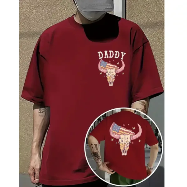 4-4-4.webp Boho Cow Skull Retro Floral T-Shirt – Western Cowgirl Country Tee – Bull Skull Graphic – Vintage Cowboy Country Girl Shirt – Western Music Vibe