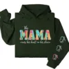 Personalized Mama Hoodie – Custom Mama  with Kids’ Names on Sleeve, Thoughtful Mother’s Day or Birthday Gift Idea