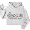 5-1-11.webp This Grandma Wears Her Heart on Her Sleeve Hoodie – Custom Hoodie with Kids’ Names, Personalized Mother’s Day Gift for Grandma