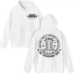 5-2-1.webp Fatherhood Tour, Sometimes I Rock It Sometimes It Rocks Me Hoodie, Dad Life Shirt, Fathers Day Gift, Funny Fatherhood Hoodie, Dad Rock Tour
