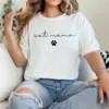 Cat Mama T-Shirt – Funny Cat Mom Graphic Tee, Cute Pet Owner Gift, Mother's Day Outfit for Cat Lovers, Trendy Mom Shirt