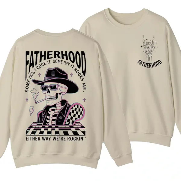 6-1-3.webp Some Day I Rock It Skeleton Sweatshirt – For The Dad Who Balances Chaos And Coolness Like A True Legend Sweater
