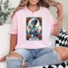 The Mom Tarot Card Skeleton Mama Halloween Mother's Day T-Shirt - Unisex, Gift for Halloween Day,  Gift for Mama