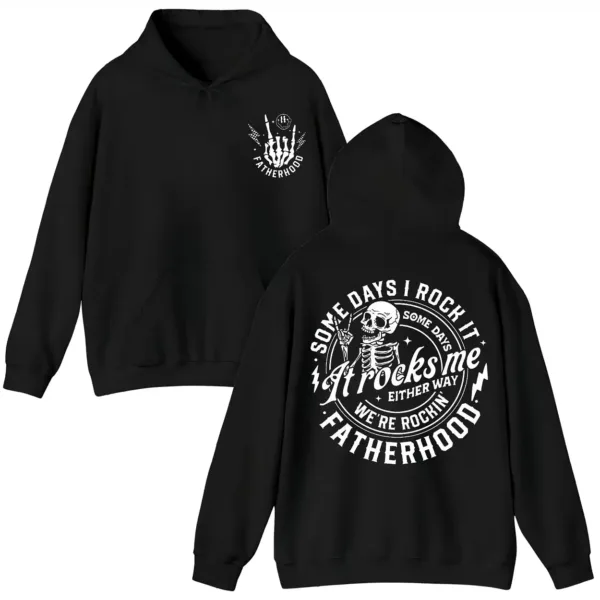 Fathers Day Hoodie, Cool Fatherhood Shirt, Dad Shirt, Grandpa Gift, Dad Gift, Back And Front Hoodie