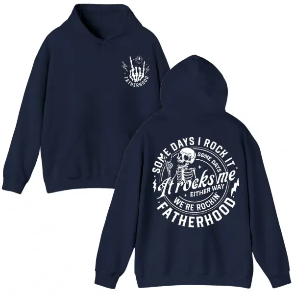 Fathers Day Hoodie, Cool Fatherhood Shirt, Dad Shirt, Grandpa Gift, Dad Gift, Back And Front Hoodie