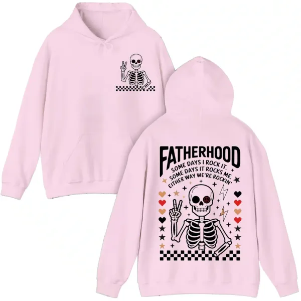 Skeleton Dad Hoodie – Some Day I Rock It Father’s Day Gift, The Best Father's Day Gift