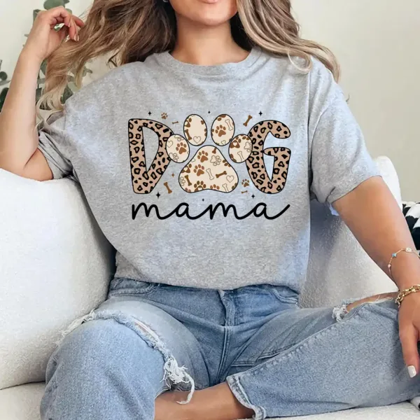 6-4-10.webp Dog Mama T-Shirt with Leopard Print – Retro Dog Mom Graphic Tee, Cute Gift for Pet Moms, Mother's Day Shirt for Dog Lovers, Trendy Mama Outfit