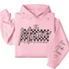 Retro This Mama Wears Her Heart on Her Sleeve Hoodie – Custom Checkered Heart Design with Kids’ Names, Personalized Mother’s Day Gift for Mom