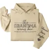 7-1-8.webp This Grandma Wears Her Heart On Her Sleeve Hoodie – Personalized Leopard Print Grandma Shirt, Cute Birthday's or Mother’s Day Gift