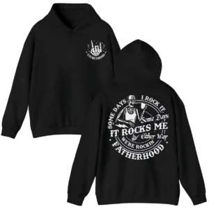 7-3-1.webp Funny Fatherhood Hoodie, Skeleton Dad, Fathers Day Shirt, Sometimes I Rock It Sometimes It Rocks Me Shirt, Dad Hoodie