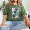 Tarot Card Mummy Vibes Spooky Season Skeleton Mom Halloween T-Shirt  - Unisex, Gift for Halloween Day,  Gift for Mama