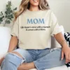 Life Doesn't Come With a Manual It Comes With a Mom Shirt – Sentimental Mother's Day Gift, Heartfelt Mom Quote Tee, Gift for Mom from Daughter