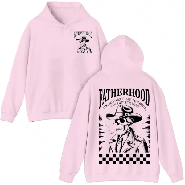 Skeleton Fatherhood Hoodie, Some Day It Rocks Me, The Best Father's Day Gift